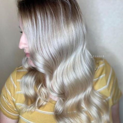 blonde with balayage